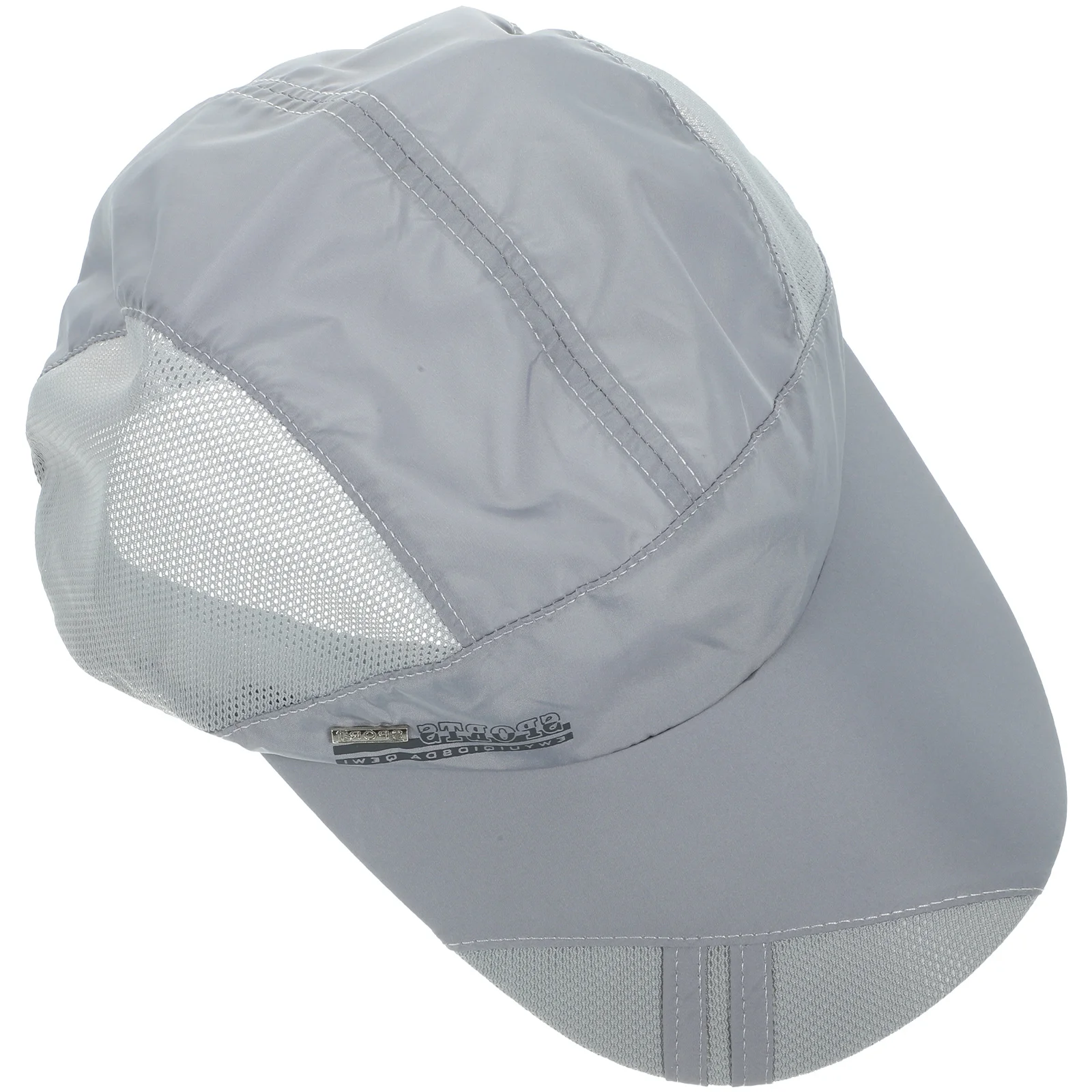 

Adult Long Brim Baseball Outdoor Sun Hat UV Protection Hat for Climbing Hiking Camping (Grey)