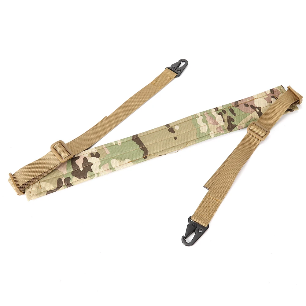 Multi-Function Outdoor Tactical 2 Point Quick Detach Rope Sling Strap Lanyard Men CS Weight Belts Equipment Harness