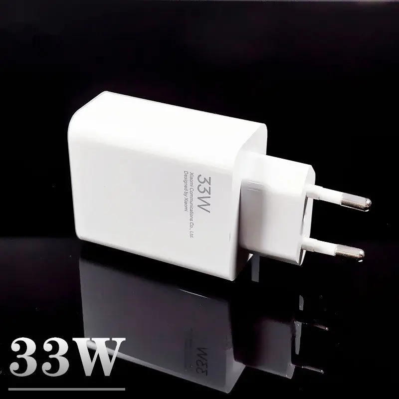 33W Chargeur Rapide avec Câble USB C 1m, ACOCOBUY Chargeur Turbo pour  XiaoMi Mi 11 Lite 5G/Mi 10T Pro/10T Lite/Redmi Note 13/Note 12/Note 11/Note  10