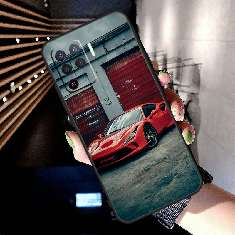 Sleek Sports Car Design Protective Phone Case