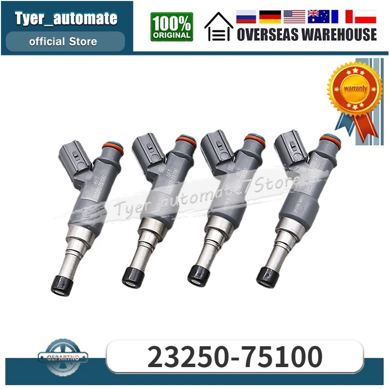 

Топливные форсунки для 2005-2016 Toyota Tacoma 2010 Toyota Hiace 2010 Toyota 4runner 23250-75100