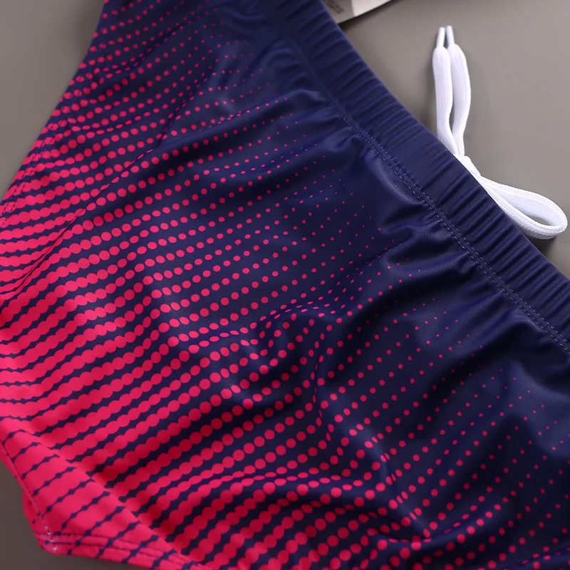 Summer Code Mens 솔리드 수영 팬티 Drawstring 비키니 스포츠 수영복
