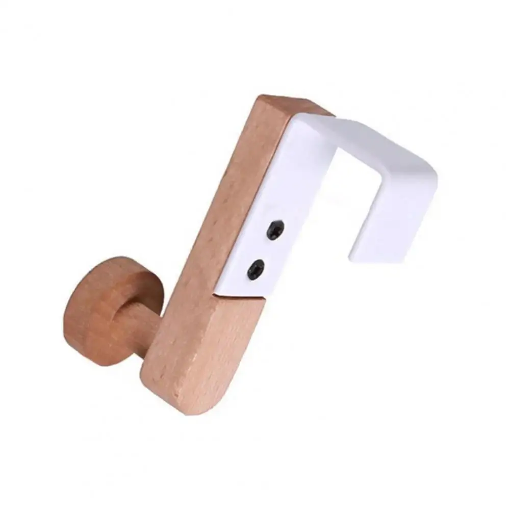 

Door Back Hanging Holder Kitchen Cabinet Hook Towels Clothes Coat Bathroom Accesories Storage Hanger Iron Wooden Rack Organizer