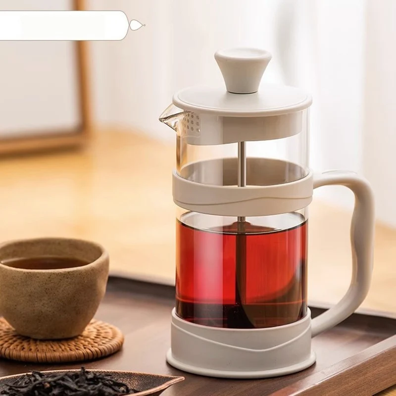 GIANXI Hand Press Coffee Maker Home Brewing Coffee Press Tea Filter Machine Hand Pot Multi-function Filter