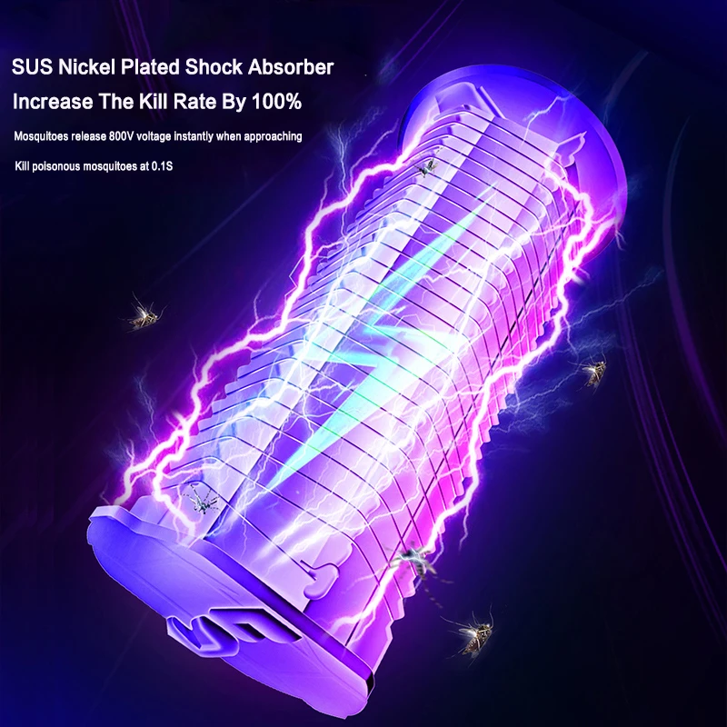 Рисунок 2 - Светодиодная лампа-убийца от комаров E27