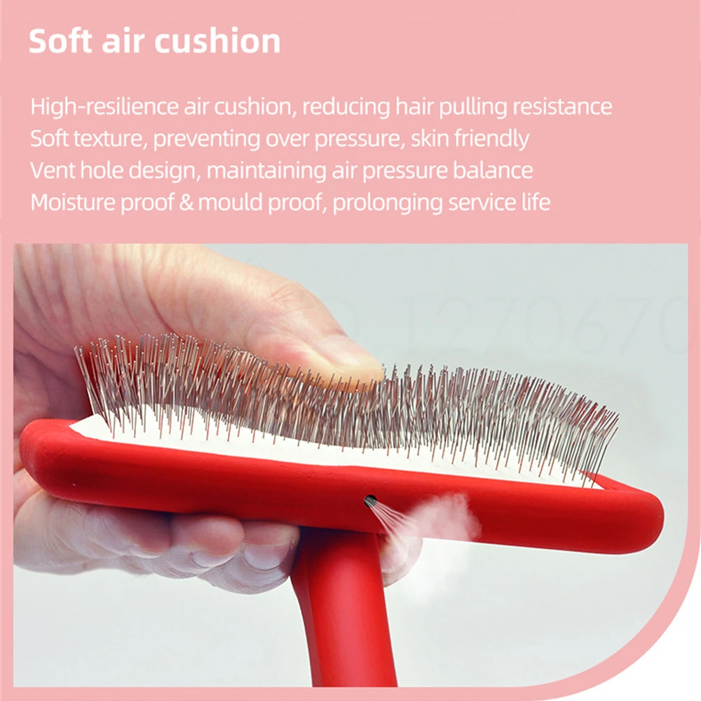 Brosse PelageZen Pour Chien Et Chat - Ergonomique, Antidérapante, élimine Les Poils Morts - 8