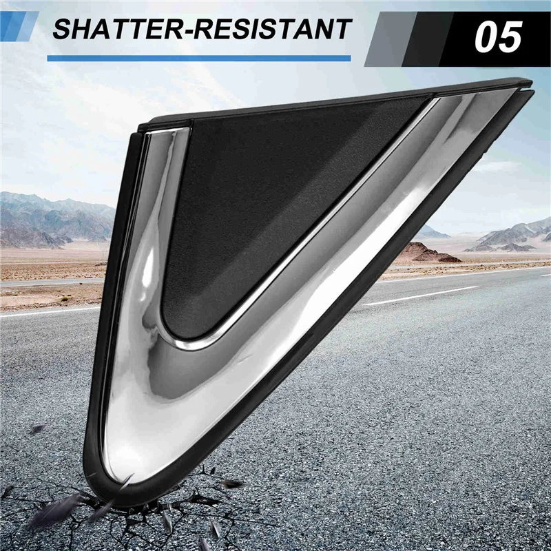Car Side Mirror Corner Triangle Garnish Panel Window Triangle Plate 7407A521 For Mitsubishi Eclipse Cross -