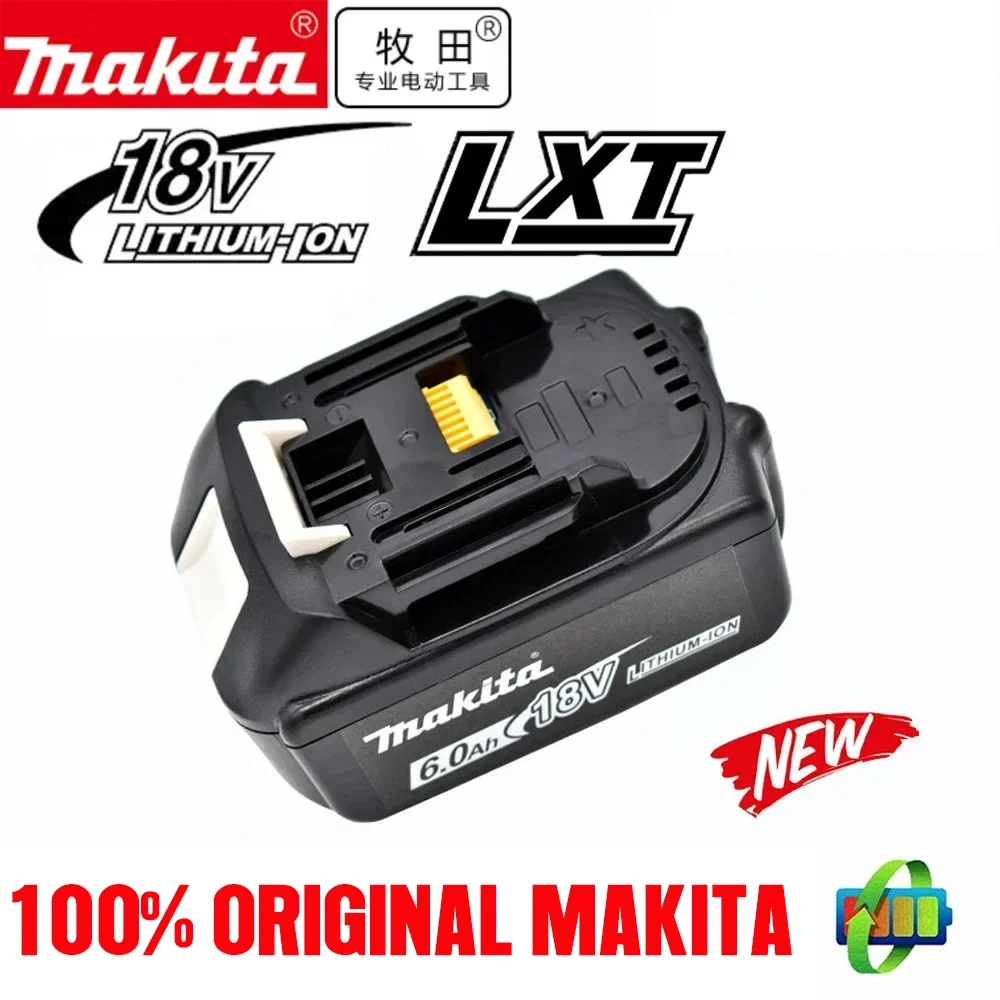 OriginalMakita18VBattery60AhRechargeablePowerToolsBatteryfor18VmakitaReplacement