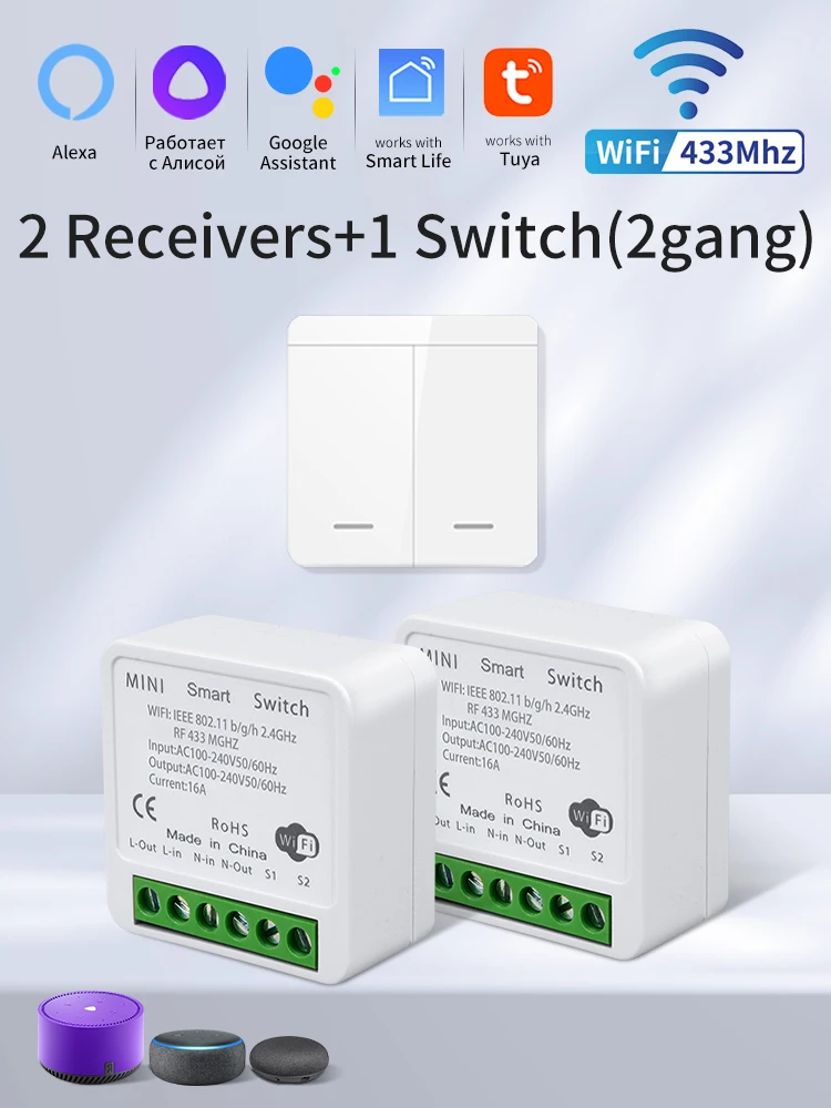 2Receiver 1Switch