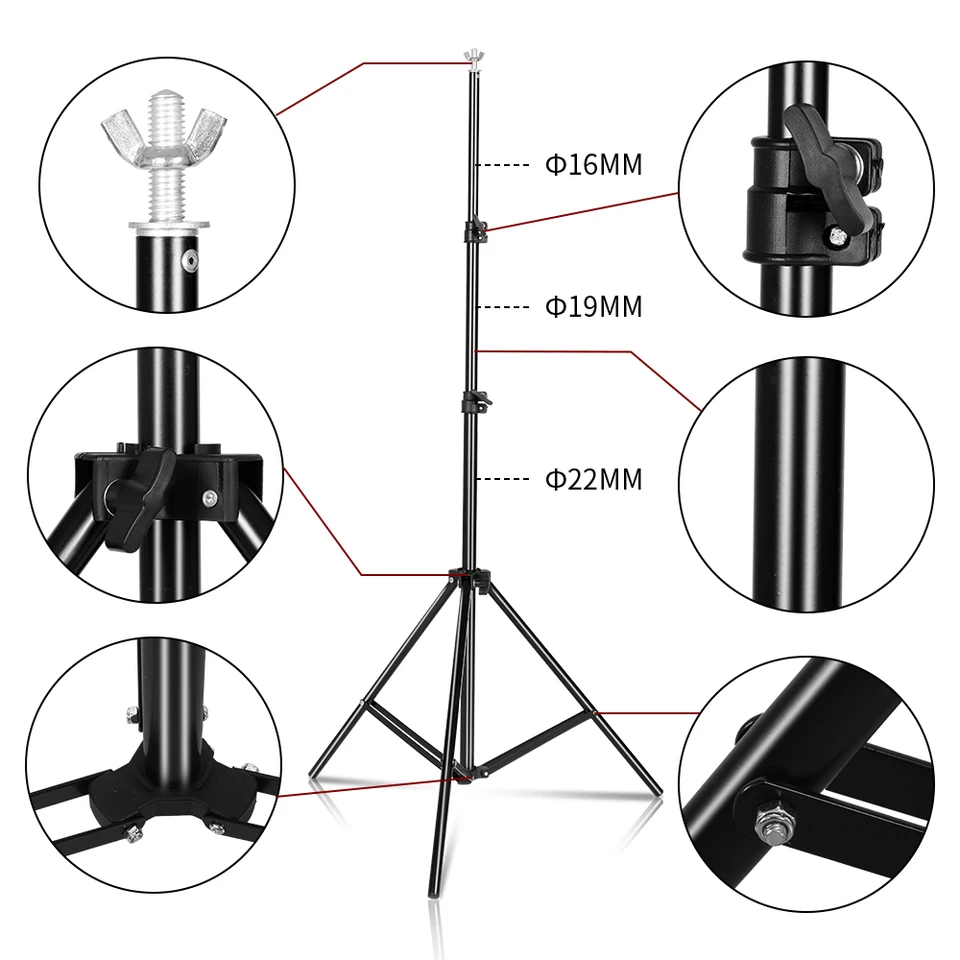 Photography Background Stand Green Screen Support System