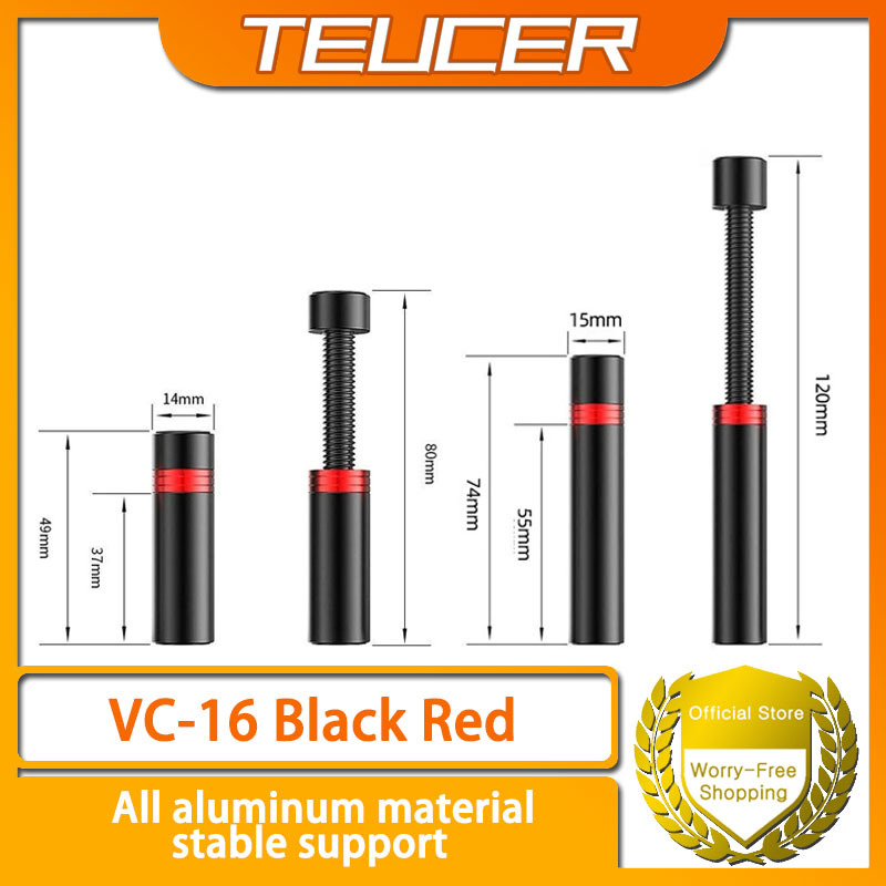 TEUCER VC-16 1Pcs Graphics Card Support Frame All Aluminum Computer Case GPU Vertically Fixed