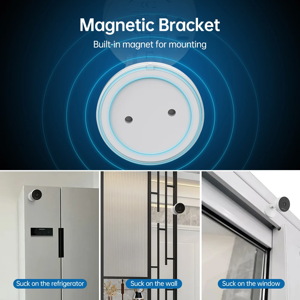 5MP WiFi Camera Baby Monitor 3K Pan-Tilt IP Cam Smart AI Detection Smart Home 24/7 Video Surveillance Cameras Foscam security camera