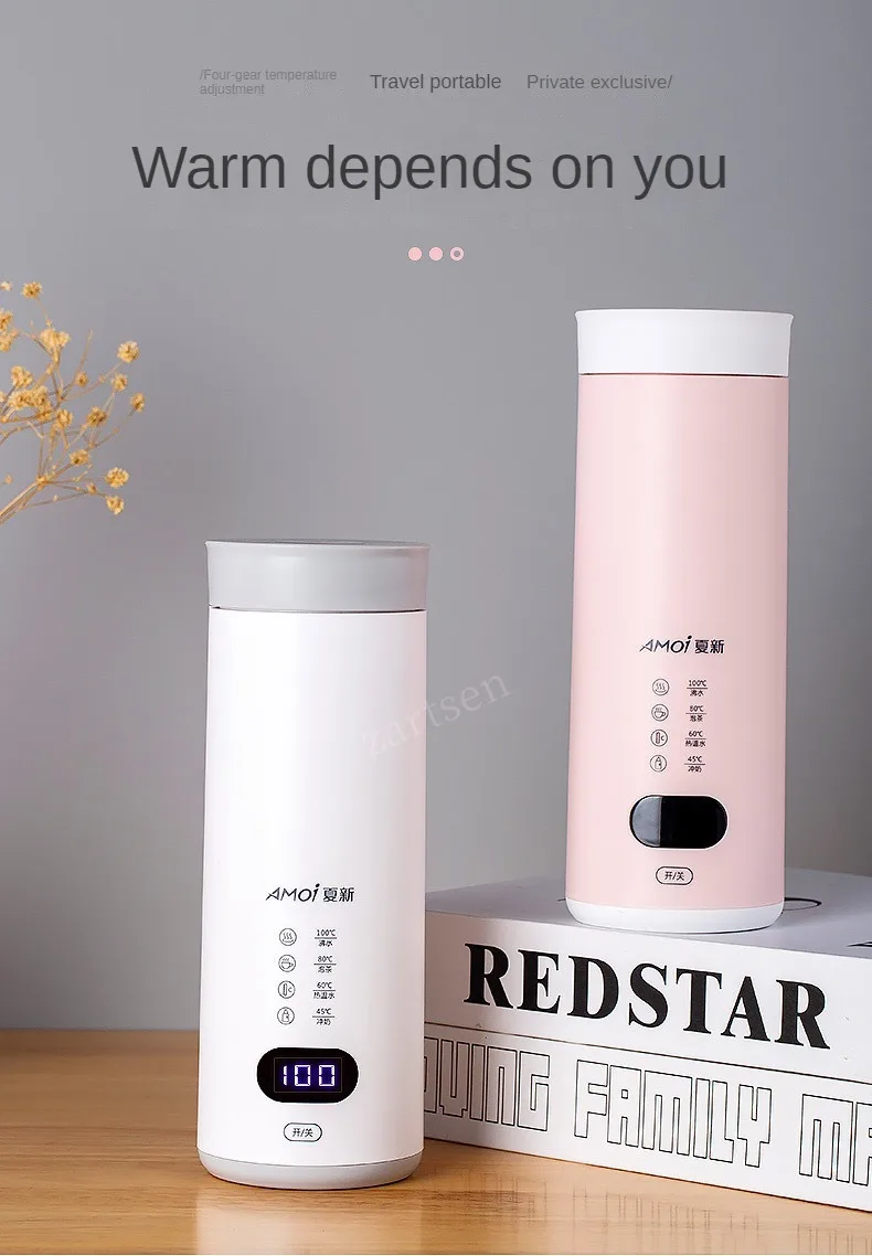 Description Picture 3 of itemPortable Electric Kettle Thermal Cup Coffee Travel Water Boiler Temperature Control Smart Water Kettle Thermos
