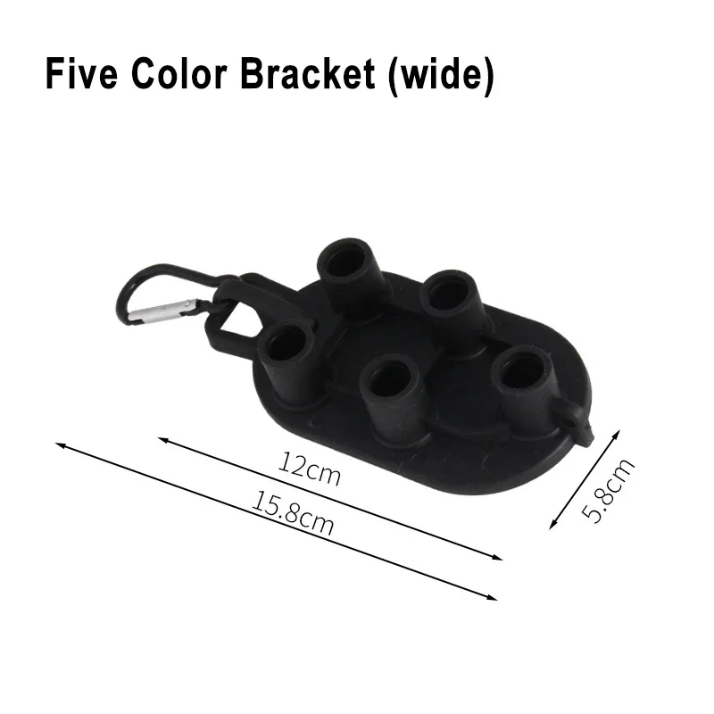 5  Pcs High Pressure Washer Sprayer Nozzles 1/4 inch Tip Holder with Washer Lance Wash Wand Extension Pole Tools 4