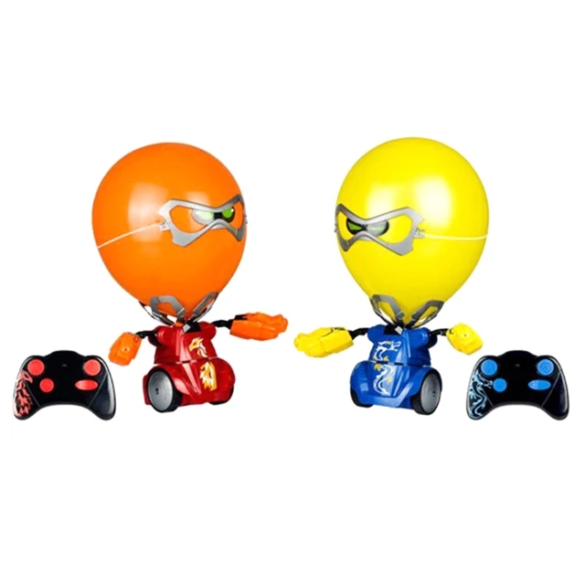 Electric Balloon Puncher Remote Control Boxing Combat Robot Blasting Balloon Battle Toy Parent-Child Education Puzzle Game Gifts 4