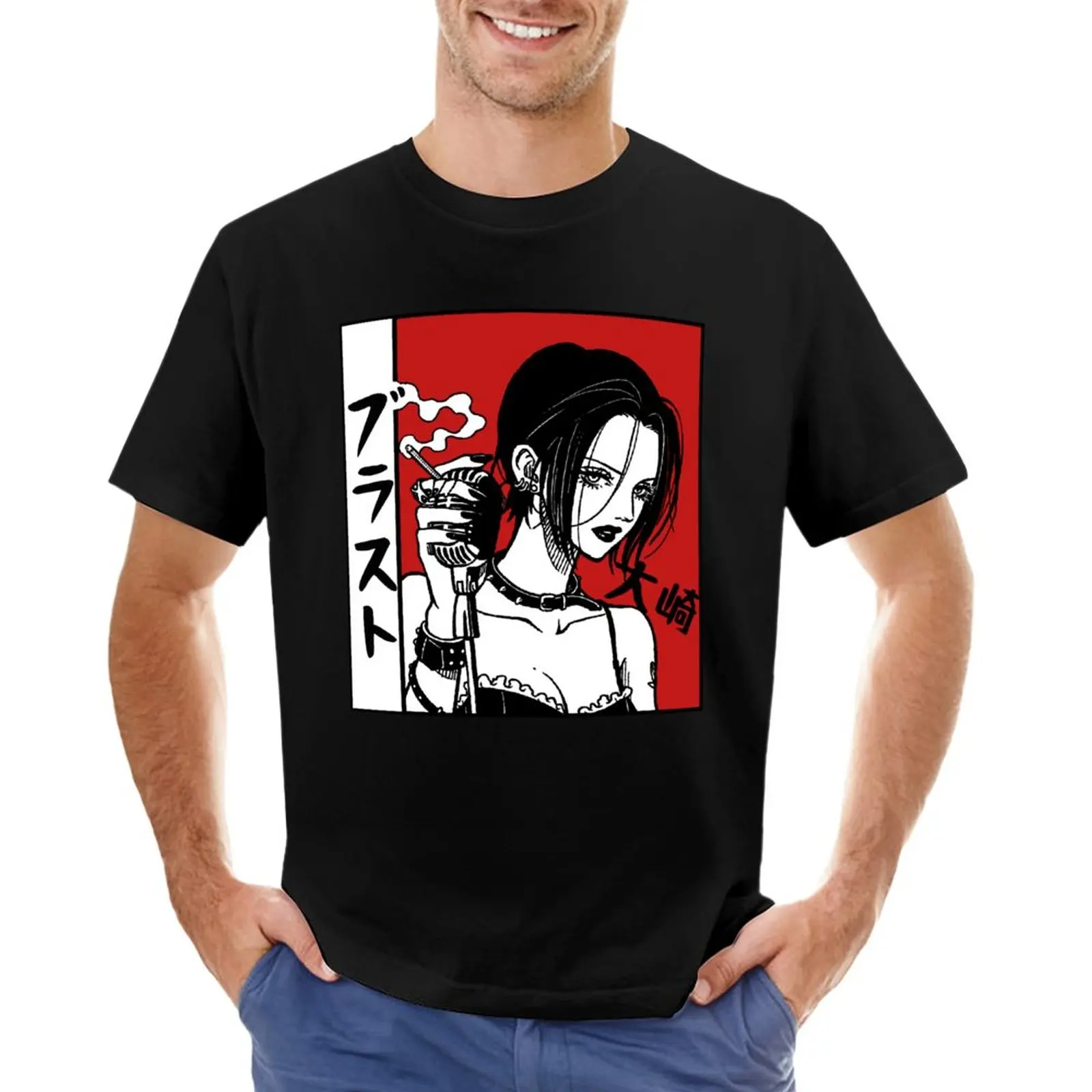 nana, anime, manga, hachi, nana osaki, ai yazawa, punk, black stones,  trapnest, nana komatsu, yasu,2 T-Shirt - AliExpress