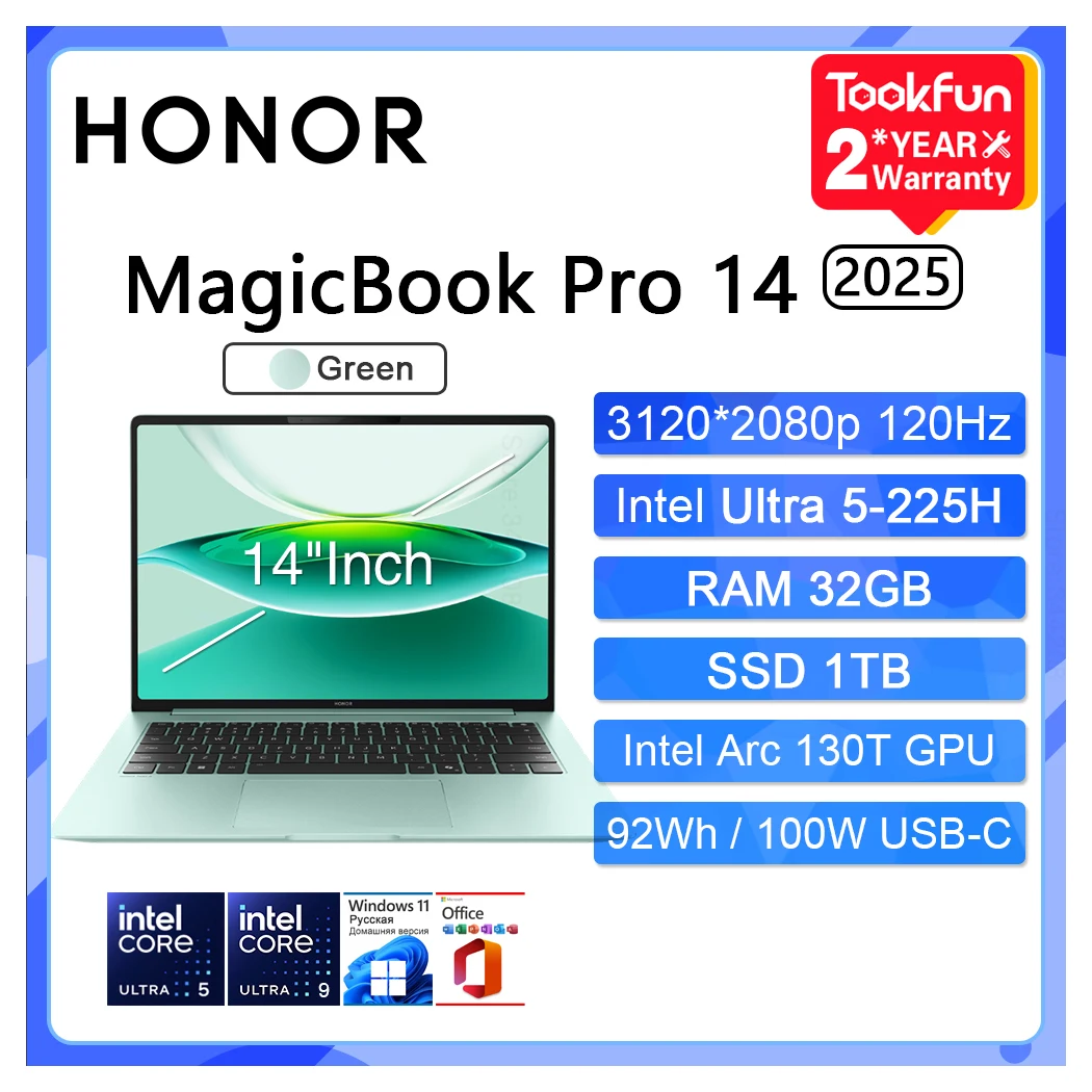 HONOR Laptop MagicBook Pro 14 2025 14.6