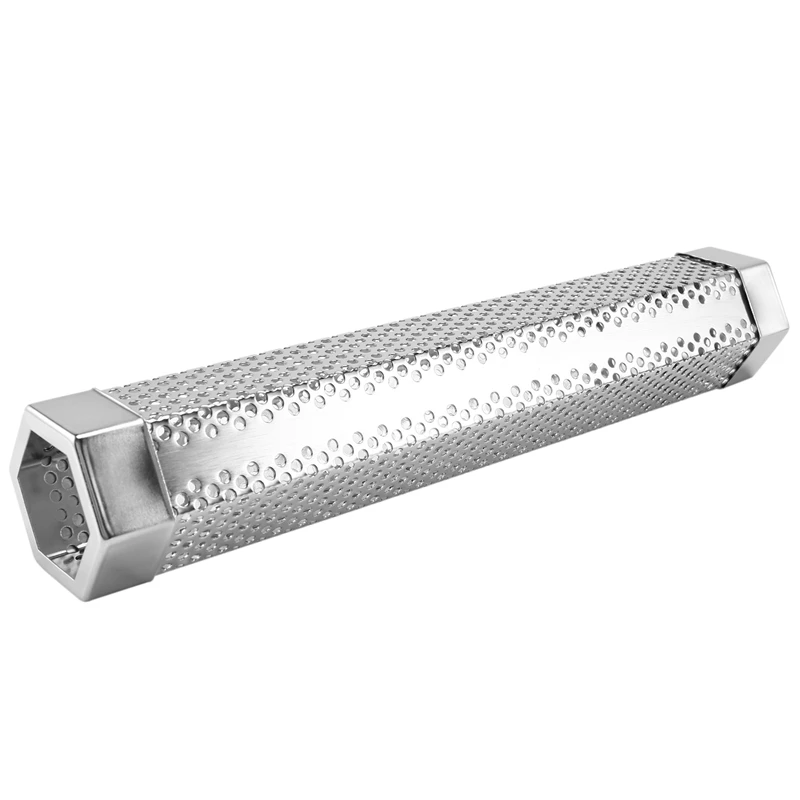 

Smoke Tube - 12 Inch Smoke Tube For Pellet Grill 5 Hours Of Billowing Smoke, Pellet Smoker Tube For All Grill Or Smoker