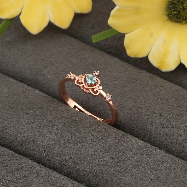 Anillos De Compromiso Princesas Disney Anillos De Dedo De