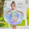 1PC Toddler Pool Floats age 1-5 Little Mermaid Toys,Baby Float Toddler Floaties,Swim Float pool Float 1