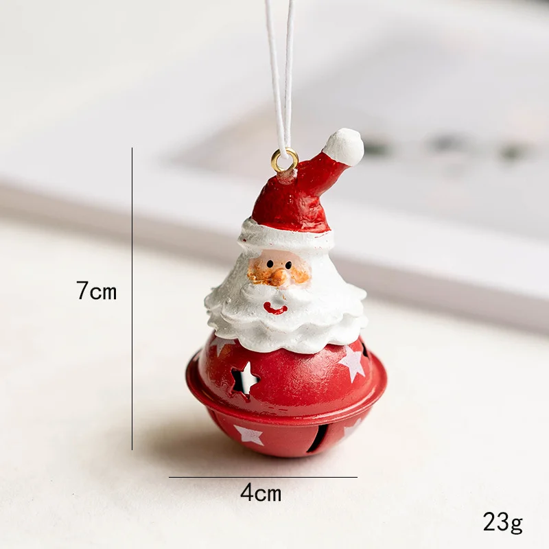 thumbnail image 1 of Adorno colgante de buzón de metal rojo de hierro para árbol de Navidad, cartas para Papá Noel, decoración navideña para el hogar, 1 of 5