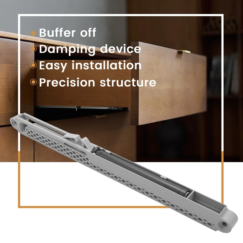 10Pcs/Lot Cabinet Glides Adapter Soft Closing System For Any Side Mount Drawer Sliding er Damper Cupboard