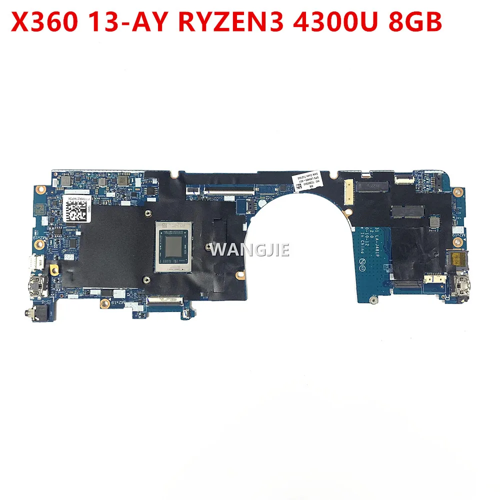 

For HP ENVY X360 13Z-AY000 13-AY Laptop Motherboard L94489-601 L94489-001 L94490-601 L94492-601 WIN LA-J481P 100% Working