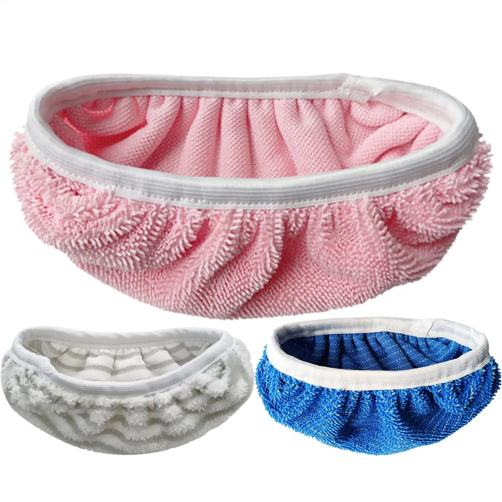 Eco-Friendly Machine Washable Microfiber Mop Pads for Versatile Home Cleaning