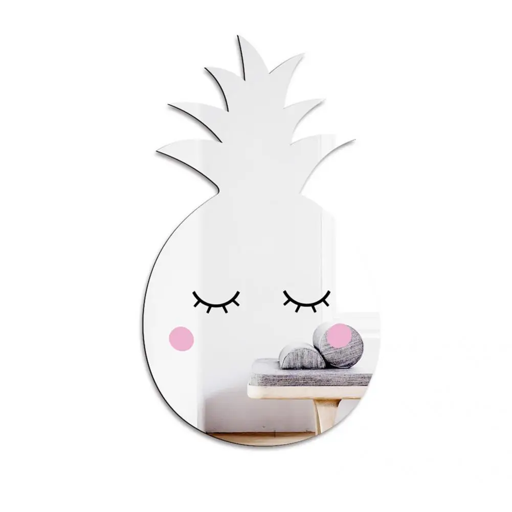 Practical DIY Wall Sticker Widely Applied Mirror Stickers Delicate Animal Cloud Mirror Wall Acrylic Stickers Ornamental