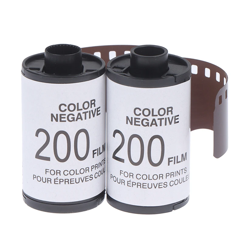 다채로운 네거티브 카메라 필름, ISO SO200 타입 135 컬러 필름, 35mm, 8 개