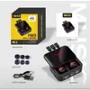 New M88 Plus Sliding Cover Dual Ear Wireless Sports in Ear Digital TWS Bluetooth Earphones 5
