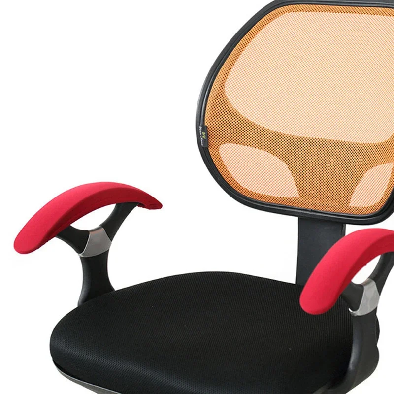 2Pcs Chair Armrest Cover Removable Stretch Spandex Dining Chair Armrest Covers Office Computer Chair Covers Elbow Arm Rest Cover 4