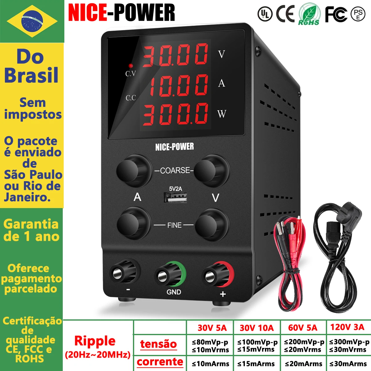 NICE-POWER ベンチ電源、30V 10A 調整可能スイッチング安定化高精度実験用電源、110V-230V 入力 - AliExpress  DC電源可変、30V～120Vラボスイッチング電圧レギュレータベンチ電源、修理/テスト用 低ノイズ＆リップル(SPS305)
