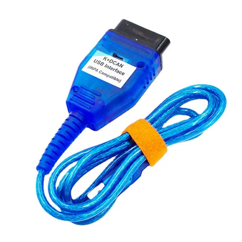 

ForINPA ForKDCAN USB FT232 With Switch ForBMW Car Diagnostic Cable Blue Interface Diagnostic Tool USB Cable From 1998 To 2013