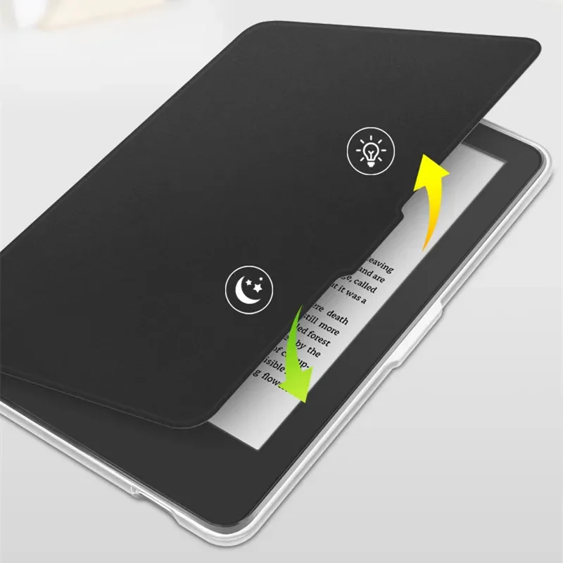 Clear Acrylic Back Case for 6-inch eReader with Wake/Sleep Smart Cover