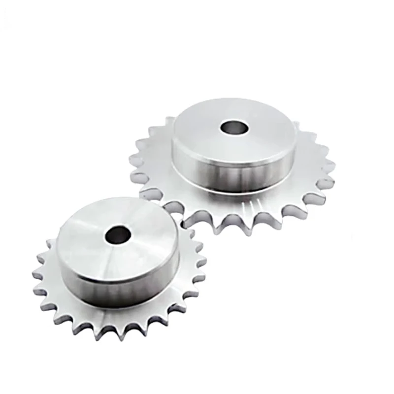 10T-24T 06B Precision Industrial Drive Sprocket Wheel 304 Stainless Steel Chain Gear Bore 8 10 12 mm For 06B Chain, 1PC