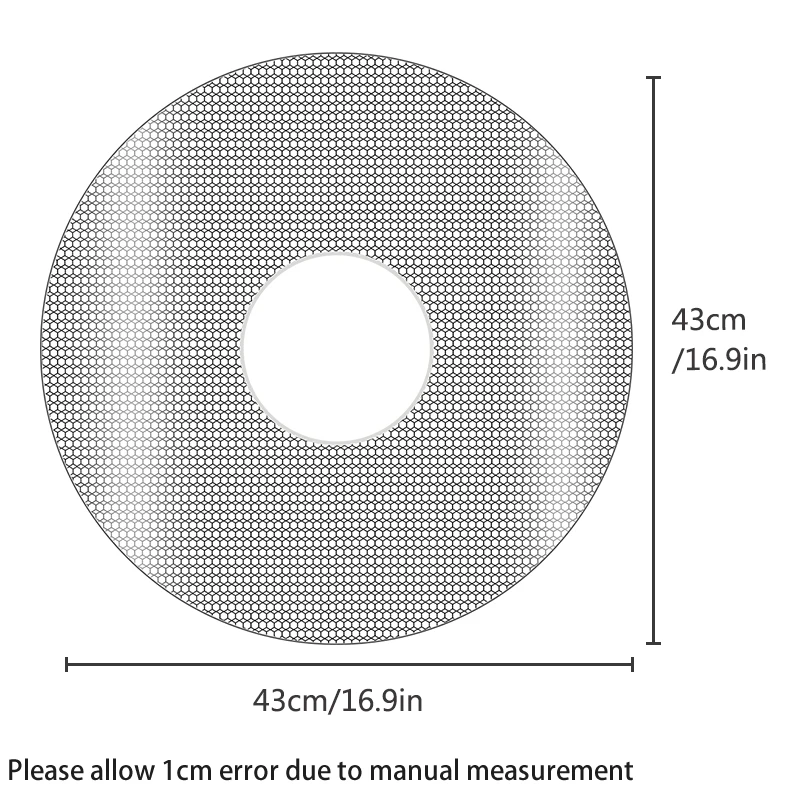 1 pc Anti pinch hand fan cover, mesh cover, child safety electric fan protective 40-50cm universal