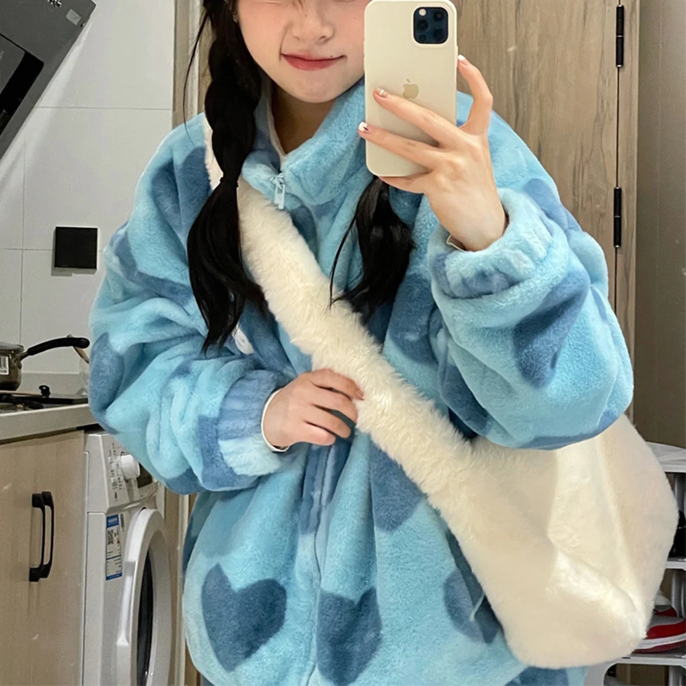 Fluffy Plush Women Shoulder Bag Designer Bag Faux Fur Bags for Women Winter Warm Soft Crossbody Bags Y2K Candy Color Square Tote