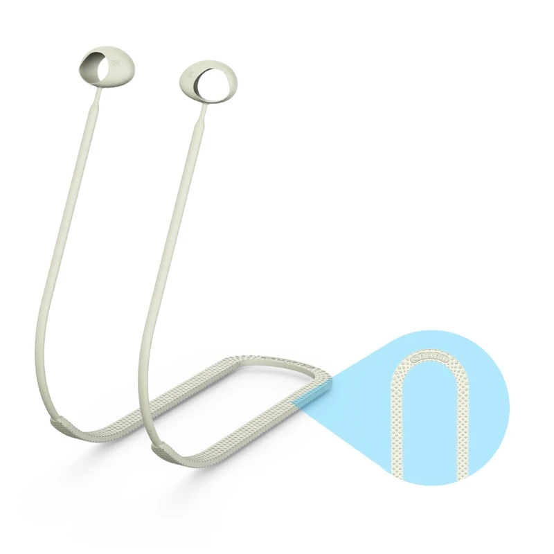 

Silicone Anti-Lost Rope Hanging Neck Lanyard Suitable for -Galaxy Buds 2 Bluetooth-compatible Earphone Cord Strap