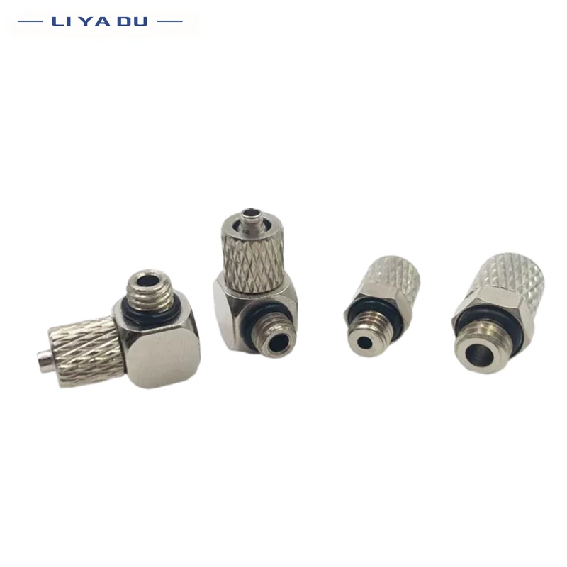 Sourcing Map Elbow Push To Connect Air Fittings 8mm Tube OD X 1/8PT Male Thread Pneumatic Quick - View #11