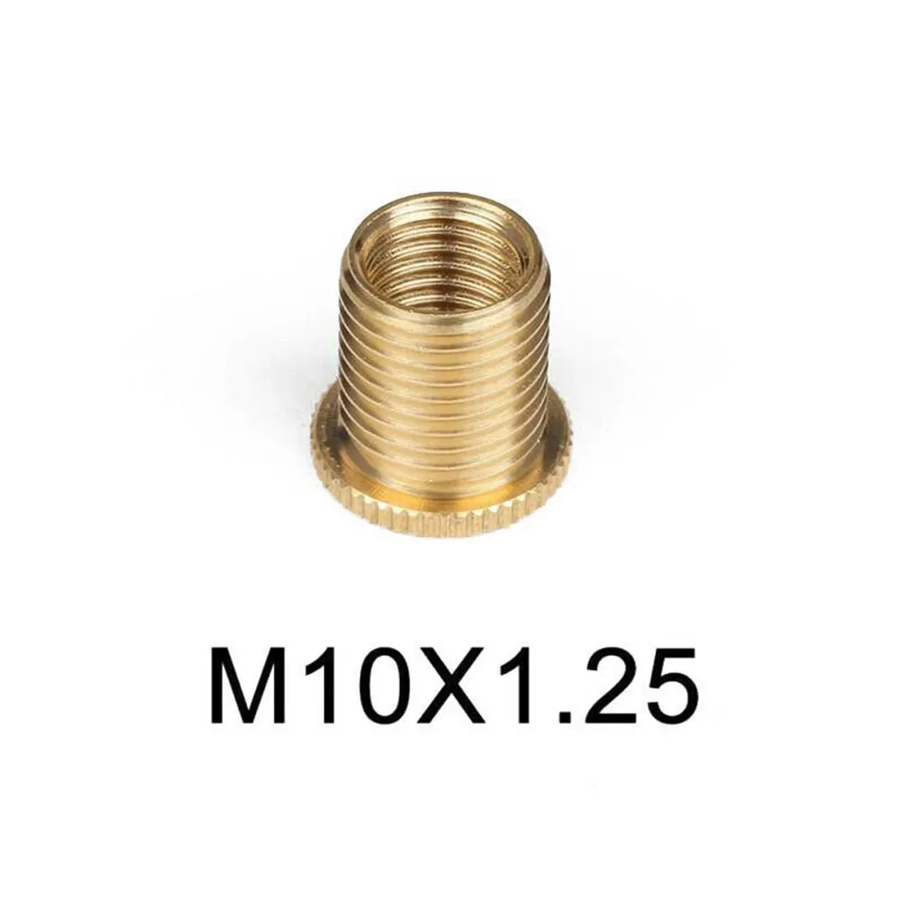 

Shift Thread Adapter Nut 1PCS Accessories M8x1.25 Parts Replacement Aluminum Alloy Gear Gold Insert Kit Knob M10x1.25 M10x1.5