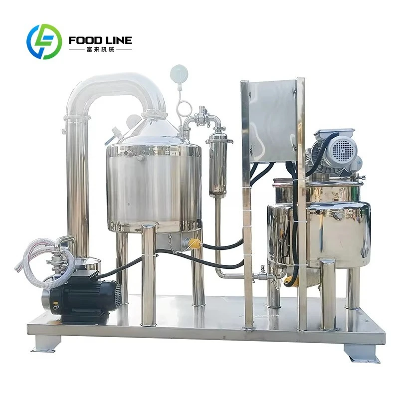 Attrezzatura Personalizzata per Filtrazione e Concentrazione Sottovuoto di Alimenti Liquidi e Pastosi con Riscaldamento Elettrico - Image 6