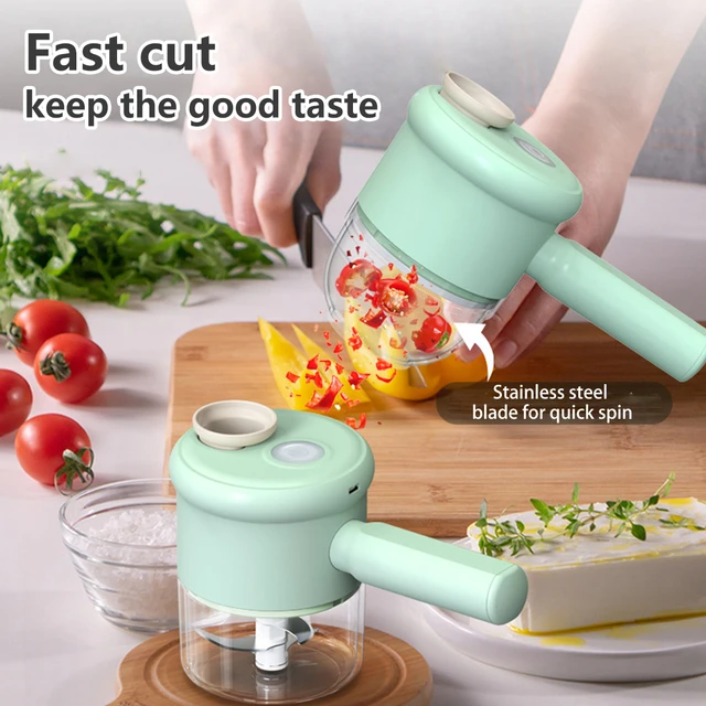 Salad-Chopper with Protective-Covers Dual-Wheels Salad-Cutter Food-grade  Stainless Steel Circle Cutter Quick Kitchen Prep - AliExpress