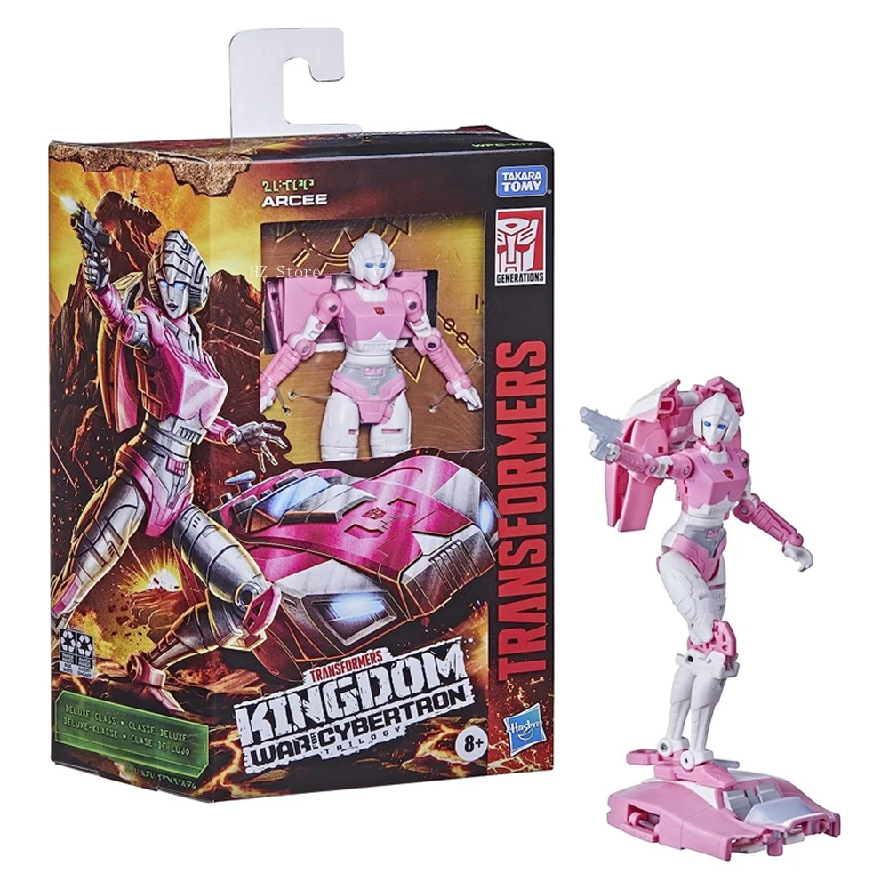 Y Transformers Toys Generations War For Cybertron: Kingdom Deluxe Wfc-K17 Arcee Action Figure Da 5.5 Pollici F0676