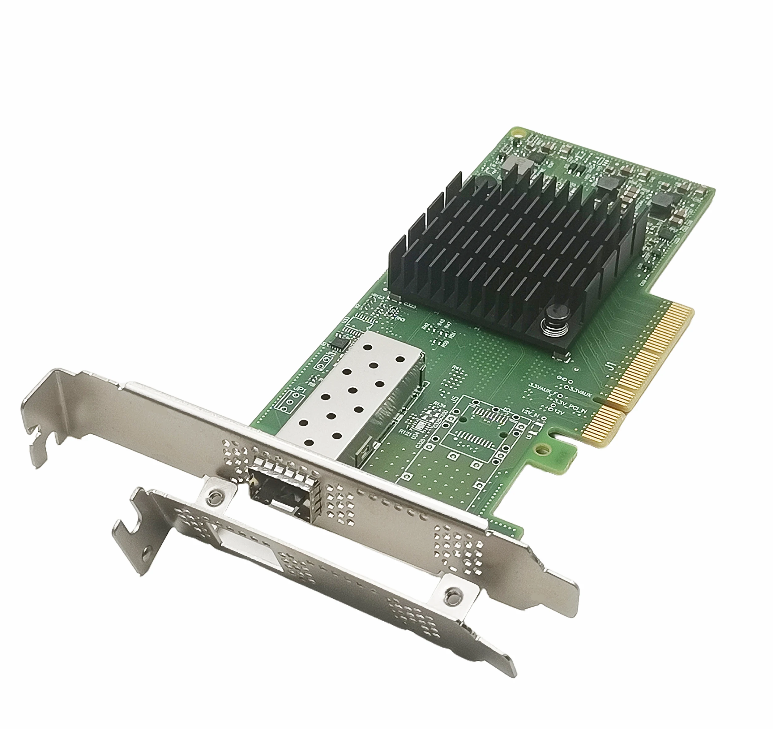 10G/25Gb 이더넷 네트워크 카드 멜라녹스 MCX4111A-ACUT CX-4 LX 25GbE NIC 단일 SFP28 포트 랜 카드 PCIE 3.0 X8 UEFI 지원