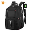 Customized large capacity 50L outdoor travel waterproof backpack for men's business office backpack with company logo 1