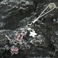 Lucky Leaf Phone Charms Pendant Cute Key Chain Cases For Phone Chain Samsung Schoolbag Books CCD Camera Key Pendant Accessiroes 5