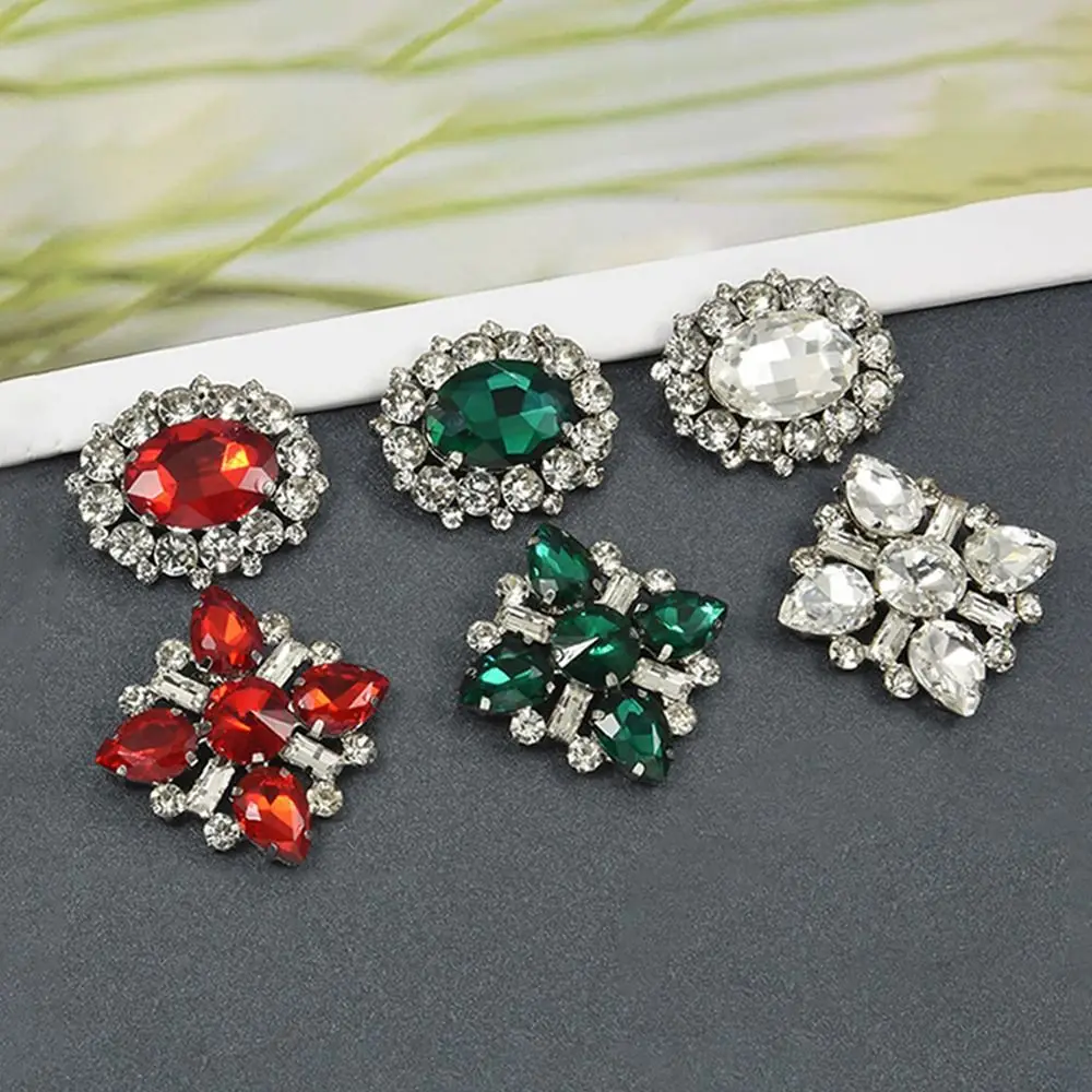 Rhinestone Alloy Shoe Clips for Wedding Bridal Shoes