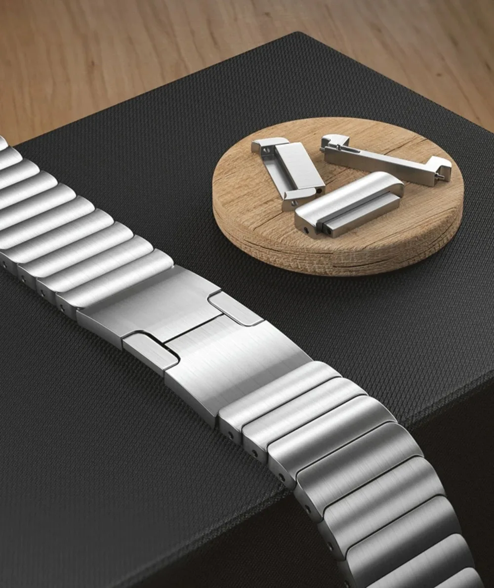 Luxury 22mm Metal Bracelet Wristband Replacement