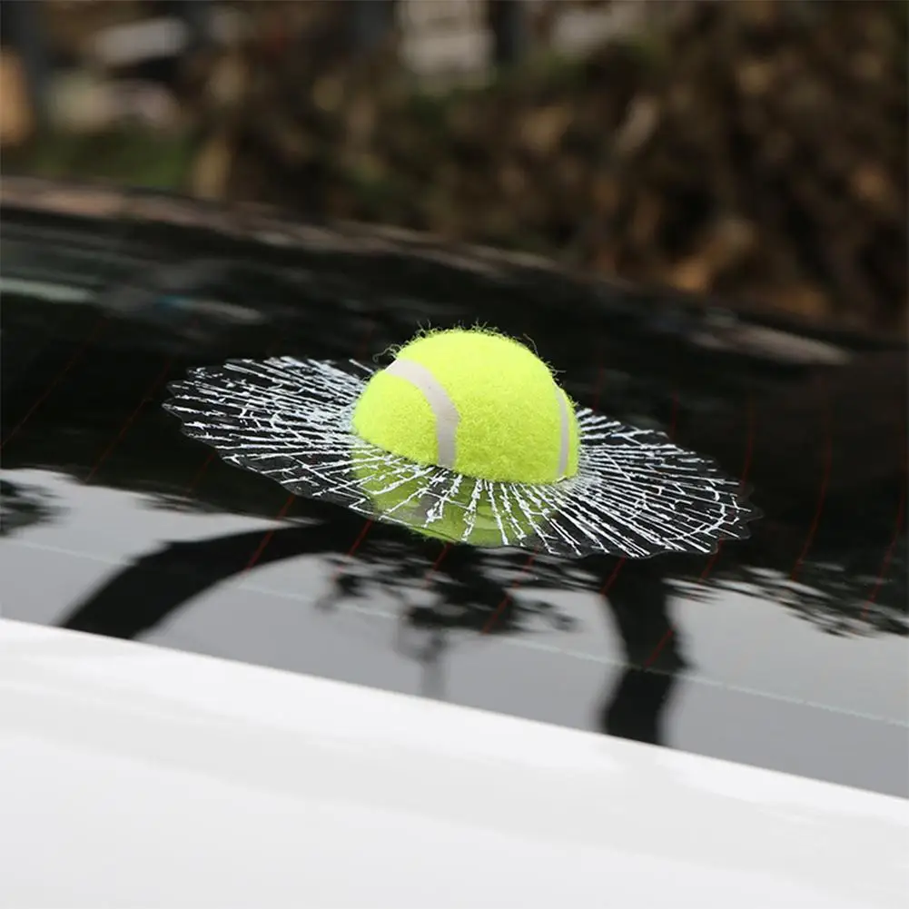 Calcomanías De Coche De Béisbol 3d Calcomanías De Vidrio De | Meses Sin